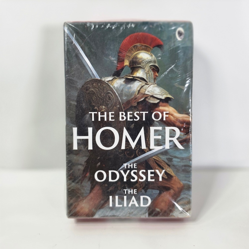 Homer Box Set The Iliad & The Odyssey Fingerprint Classics Deluxe Edition Sealed
